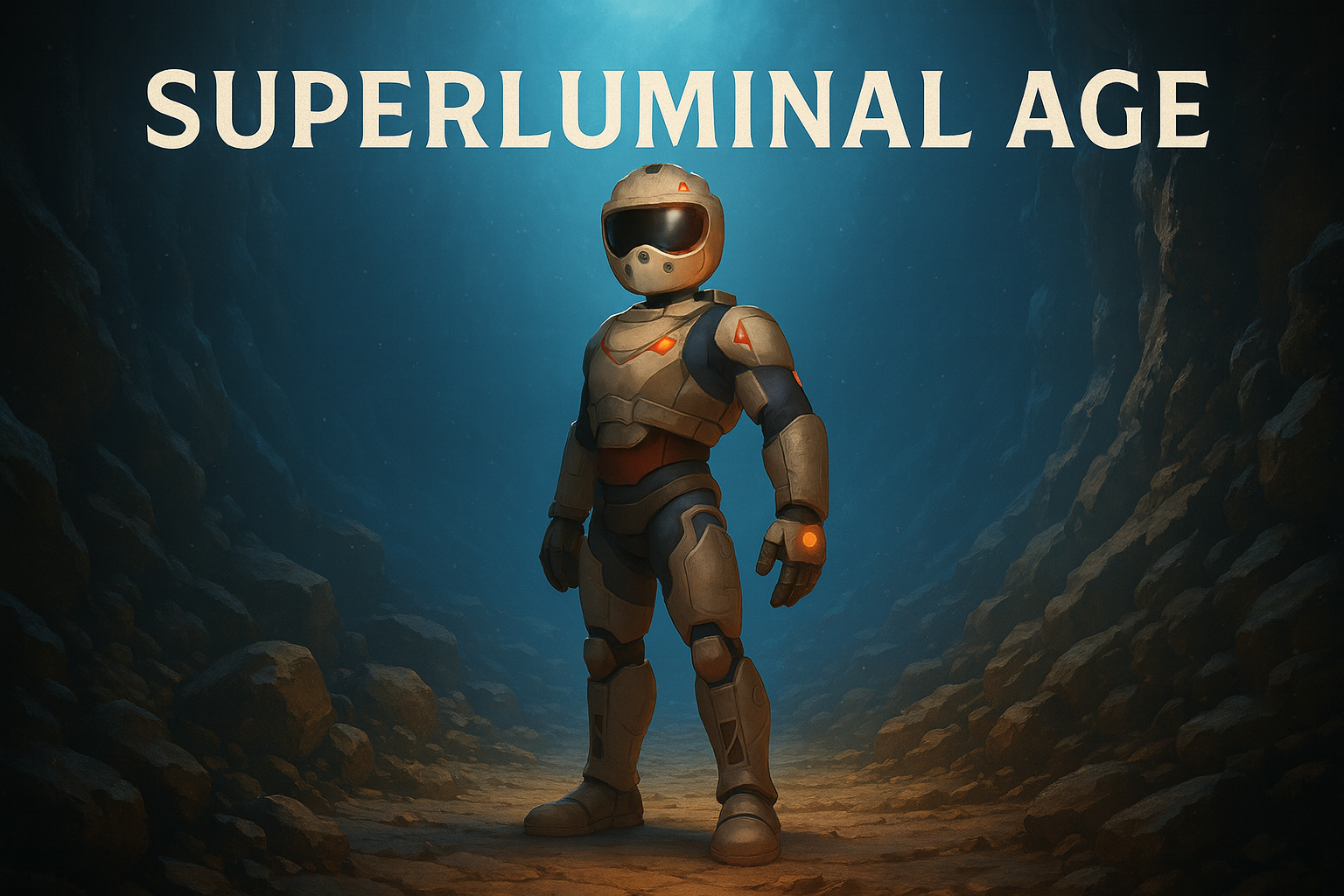 SUPERLUMINAL AGE poster